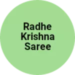 Business logo of Radhe Krishna saree sentre