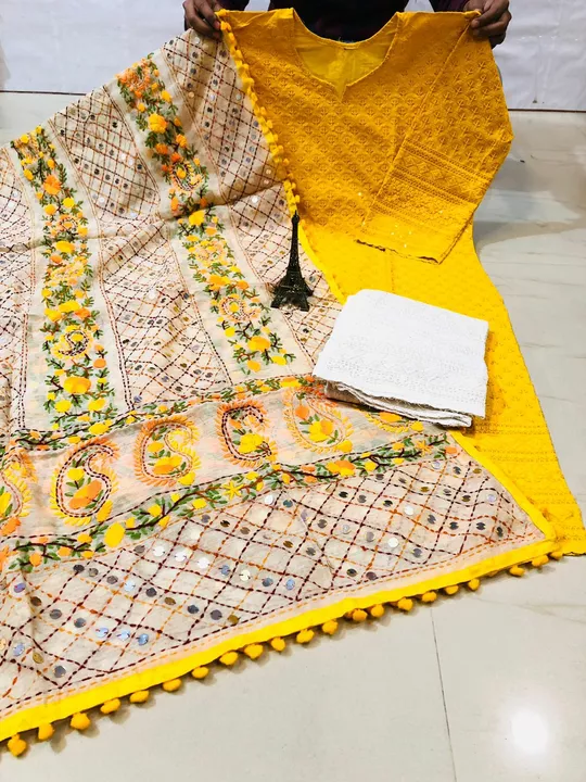 Product uploaded by Phulkari Dupatta and Suit on 12/7/2022