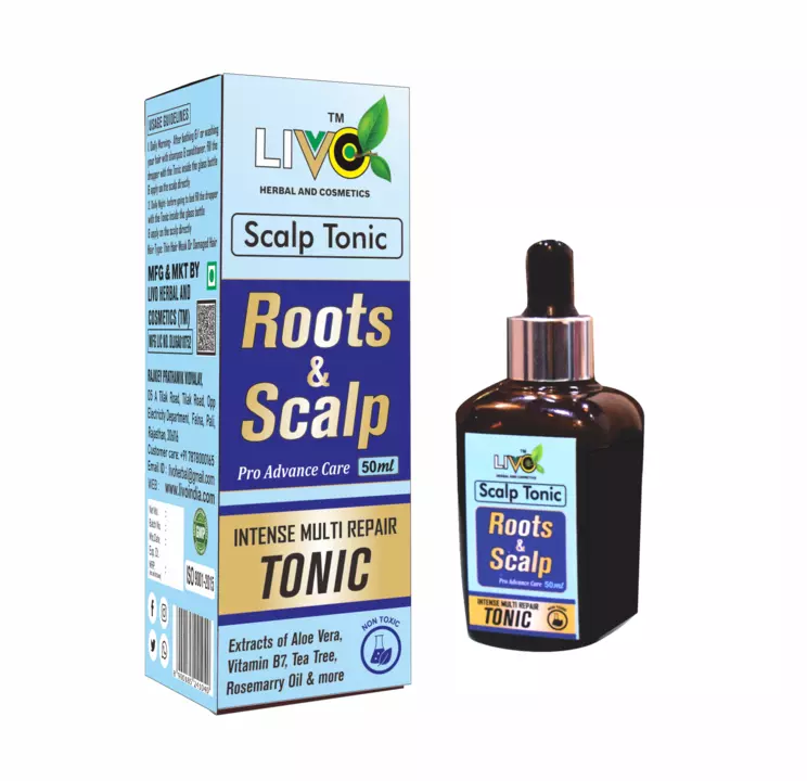 Hair scalp tonic uploaded by LIVO HERBAL AND COSMETICS on 12/7/2022