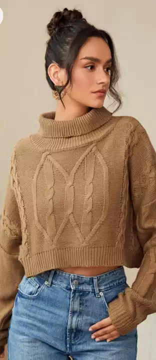Ladies fashionable sweater uploaded by business on 12/7/2022