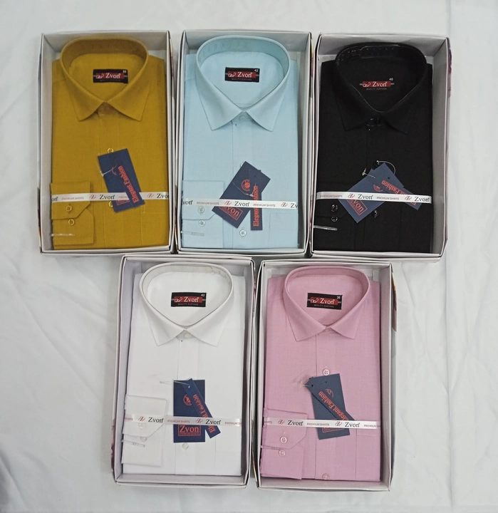 Men's plain formal shirt ( filafil fabric) uploaded by business on 12/7/2022