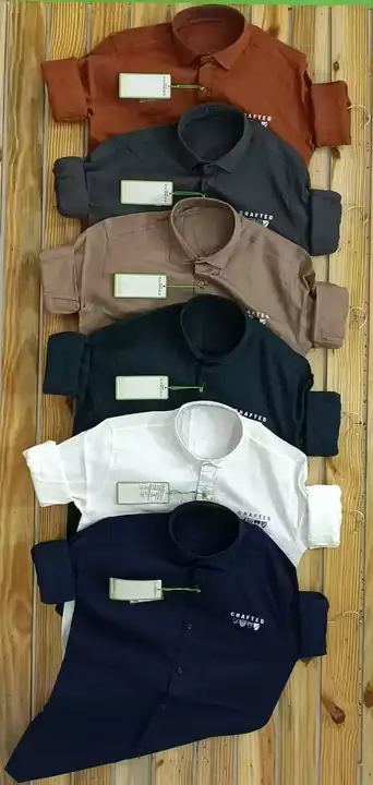 Men's shirts cotton  uploaded by Om enterprise on 12/7/2022
