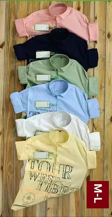 Men's shirts cotton  uploaded by Om enterprise on 12/7/2022
