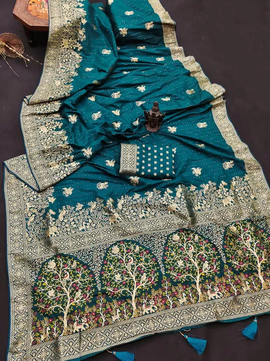 Pure silk saree  uploaded by Mahi fashion on 12/7/2022