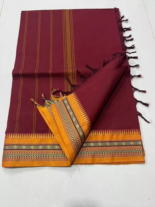 Post image 🌼100’s Thread Mini Plain Saree’s
☘️Thread Line Pallu sarees 
🌼Rs 1300+ $
🌼Length 6.20 mtrs
🌼With Running Blouse
🌼Minimum Stocks Avl
🌼Clours Avl