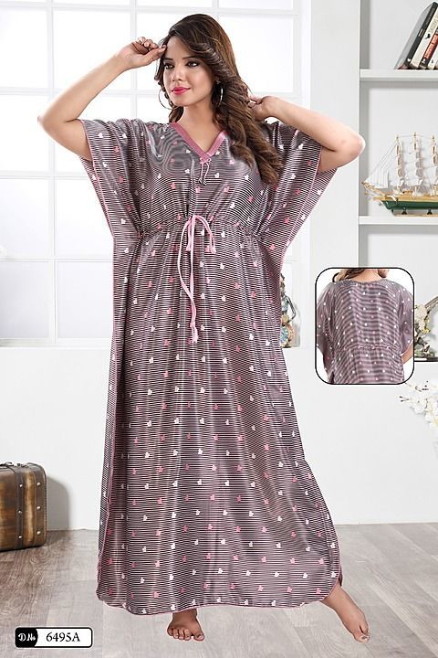 Post image ✅Extra Premium Quality

🎀 Bamboo Lycra Satin 🎀

✅1pc Kaftan Sleepwear 

✅With Digital Prints Soft Feel Fabric 

Size M-L-XL  XXL

Ready to dispatch..Book ur desired colour Fast..

🚫Anti Bacteria Softner Added

✅All Pcs SANITIZE Properly 🚿

Crafted 4 Fantasy🥰🥰

 N'Joy Shopping🎁🛍️🎊


If u are interested please contact me on whatsapp. 
        https://wa.me/message/47FFFRIUCWZCE1