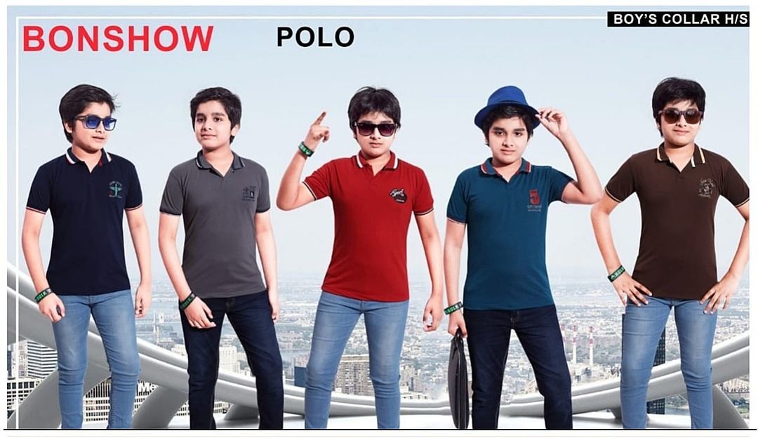 Boys Fancy Polo T-shirt  uploaded by RIVERVIEW GARMENTS EXPORTER  on 1/29/2021