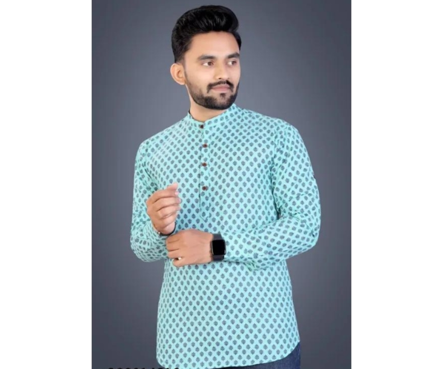 Men cotton short kurta shirt. uploaded by Digital sales on 12/7/2022