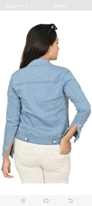 Denim jeans for girls uploaded by Manufacturer on 12/7/2022