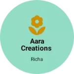 Business logo of Aara creations