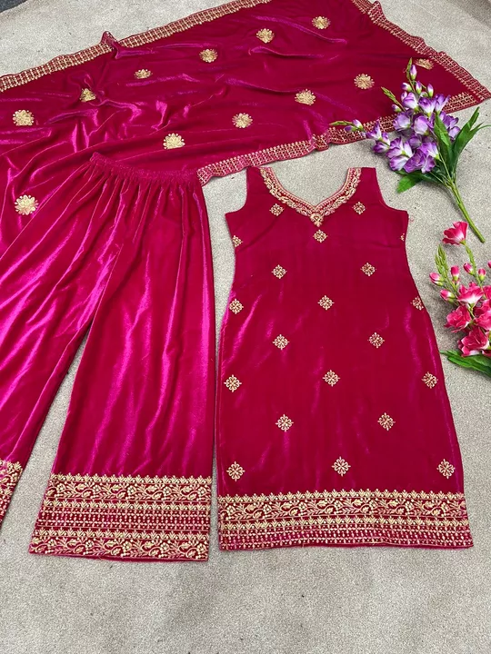 👉👗💥*Launching New Designer Party Wear Look Top-Dupatta and Fully Stiched Bottom *💥👗💃🛍👌

🧵 * uploaded by Fashion_mart_24_ on 12/8/2022