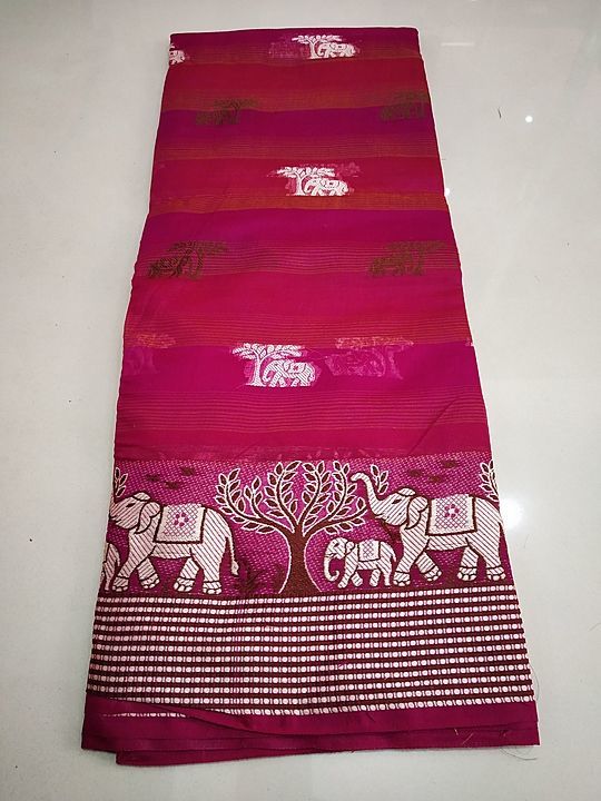 Riva Pure Cotton Fashion Saree uploaded by business on 7/3/2020