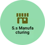 Business logo of S.s manufacturing