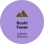 Business logo of Rushi fasan