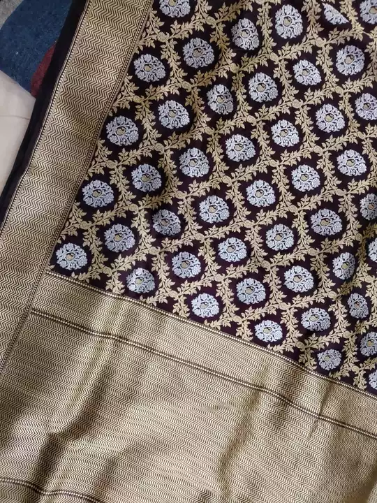 pure banrasi hanloom saree uploaded by Banarasi saree manufacturer on 12/8/2022