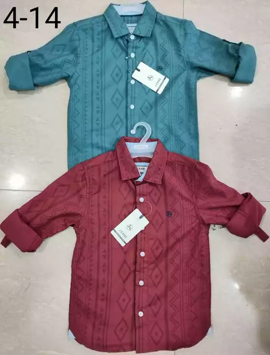 Boys Shirt uploaded by Sudhir Enterprises on 12/8/2022