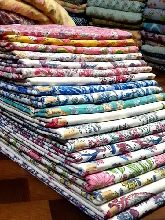Cotton fabric uploaded by Ankita hand block print on 12/8/2022