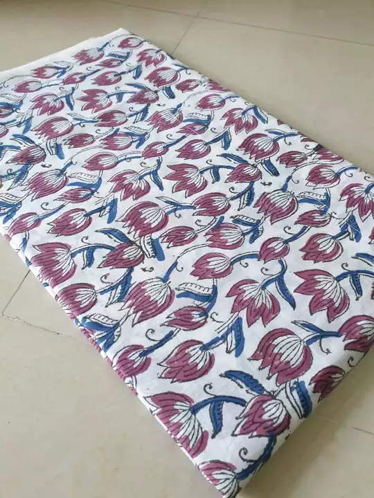 Cotton fabric uploaded by Ankita hand block print on 12/8/2022