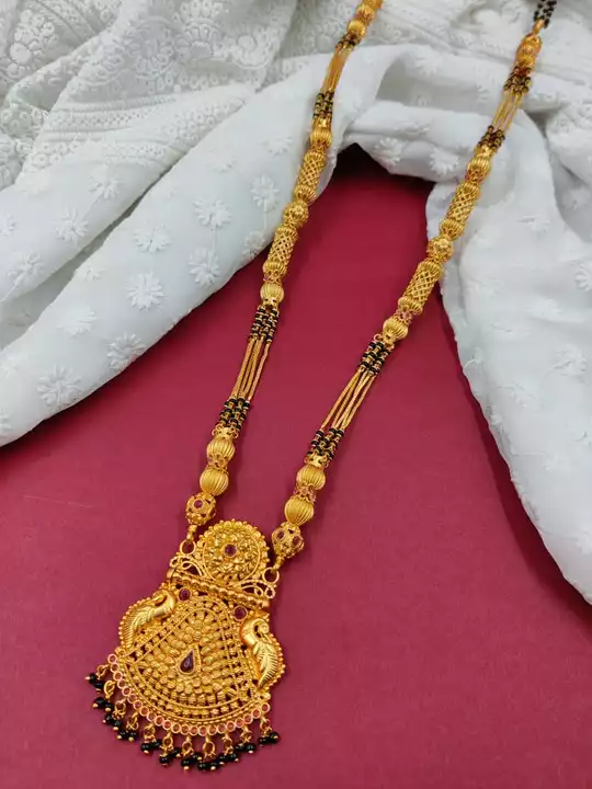Long mangalsutra uploaded by Aadhya imitation jewelry on 12/8/2022
