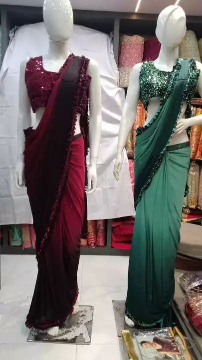 Ready to wear saree  uploaded by Hitendra cloth store on 12/8/2022