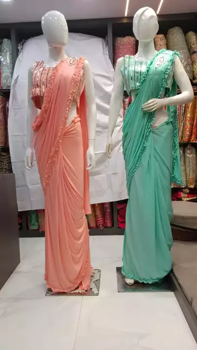 Ready to wear saree  uploaded by Hitendra cloth store on 12/8/2022