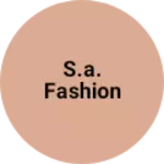 Business logo of S.A. fashion