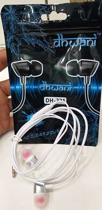Dhwani DH-221 Earphone uploaded by MT Telecom on 1/30/2021