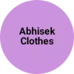 Business logo of Abhisek clothes