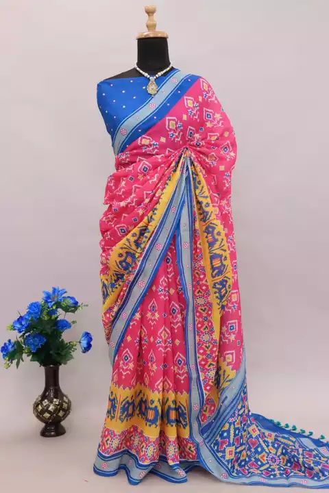 Beautiful Woven Lilen Saree Pink uploaded by Anupra Creation  on 12/8/2022