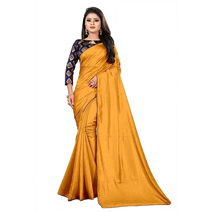 Generic Women's Paper Silk Saree wih Blouse (Yellow, 5-6mtrs)

 uploaded by business on 1/30/2021