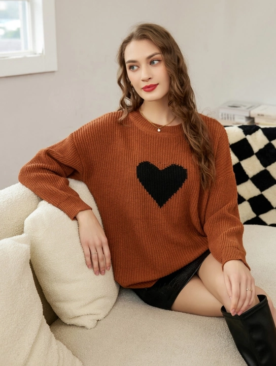 Women fashionable winter sweater uploaded by business on 12/8/2022