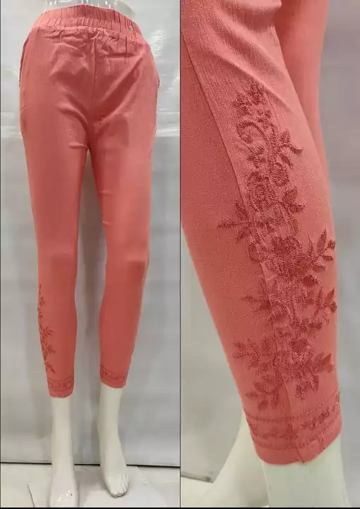 Embroidery stretchable  pant  uploaded by business on 12/9/2022
