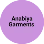 Business logo of Anabiya garments
