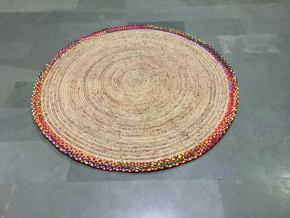 Breaded jute rug  uploaded by Gagan Carpet Rugs on 12/9/2022