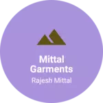 Business logo of Mittal garments