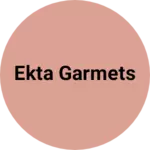 Business logo of Ekta Garmets