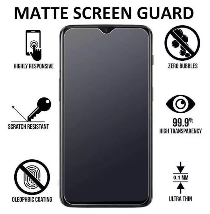 Matte Tempared Glass uploaded by SG Mobile Accessories on 12/9/2022