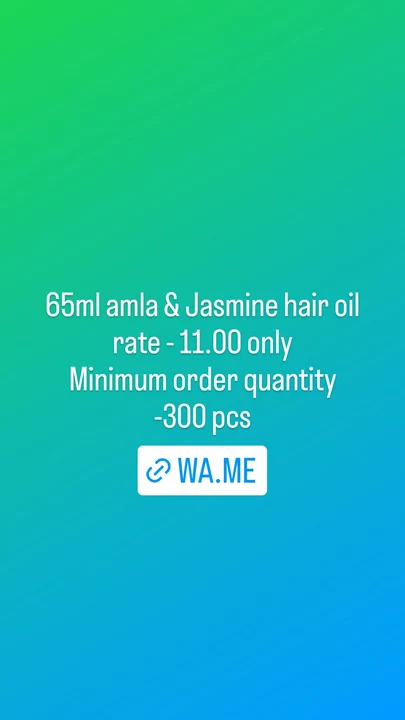 70ml amla & Jasmine  uploaded by Aastha Products on 12/9/2022