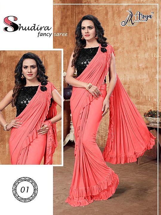 Post image SHUDIRA FANCY SAREE
÷÷÷÷÷÷÷÷÷÷÷÷÷÷÷÷÷÷÷÷÷
!- Colour - 5

!- SAREE:-(5.5 MTR)
!- FABRIC :- Lycra
!- Flower Buta
!- Jul Less

!- BLOUSE:- (1  MTR)
!- FABRIC:- Shikon work 


!- party wear saree
!- 100% BEST QUALITY PRODUCT

!- PRICE – 749/-

!- READY FOR SHIP
!- BOOK FAST

My whatsapp number-8460944894