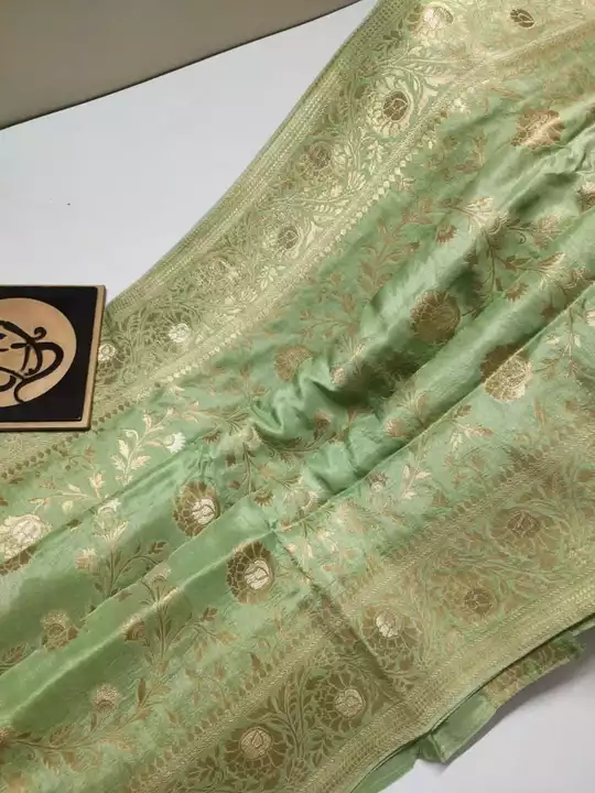 Gorgett silk uploaded by Banarsi saree manufacturer on 12/9/2022