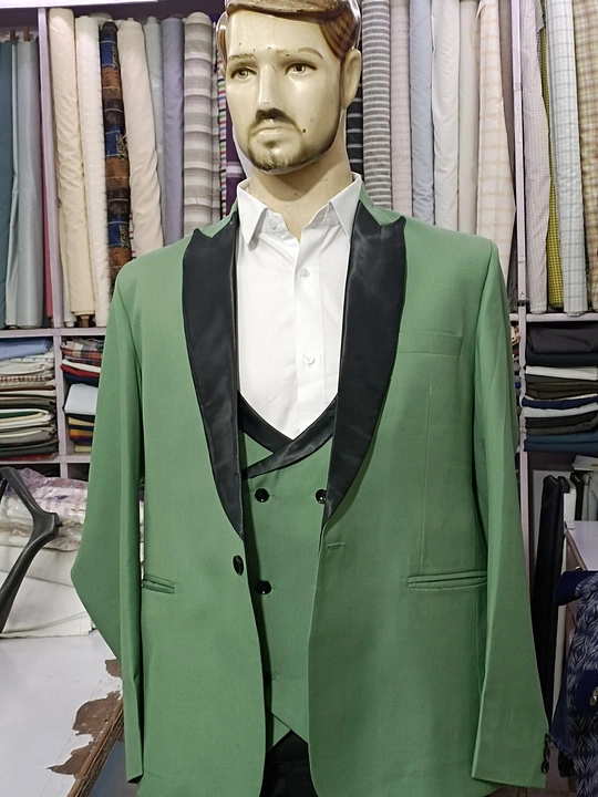 Product image of Light green 3 PCs Suit, price: Rs. 2300, ID: light-green-3-pcs-suit-e7da9798