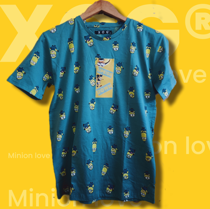 Post image Hey! Checkout my new product called
Minion love upside down tshirt .