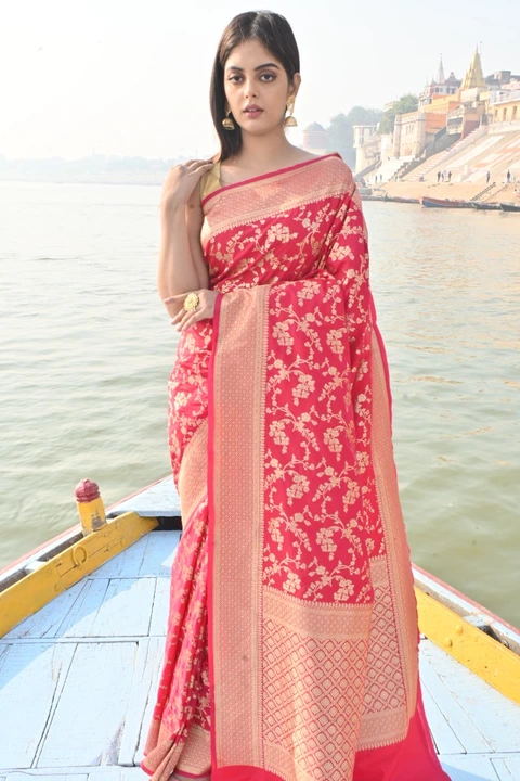 Katan silk sarees uploaded by Namami creation on 12/9/2022