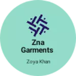 Business logo of ZNA garments
