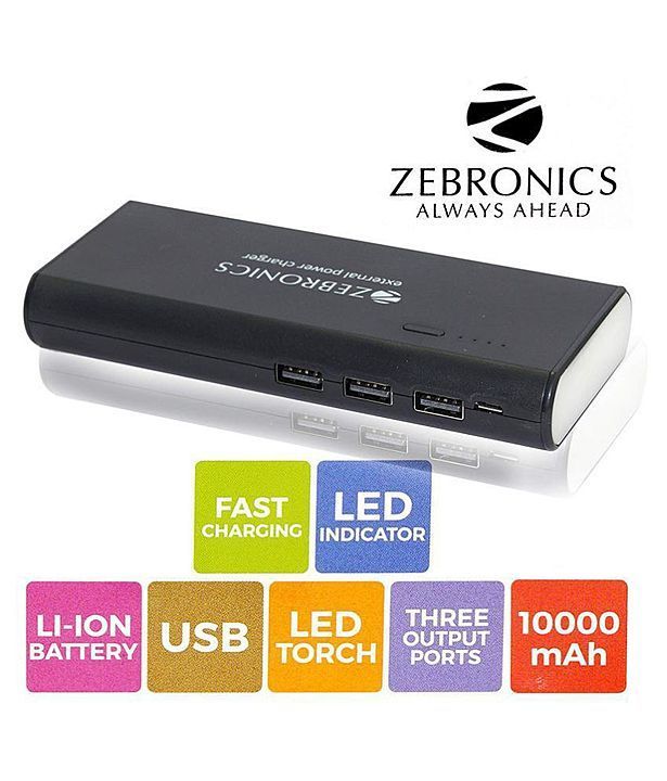 Zebronics Power bank uploaded by business on 1/30/2021