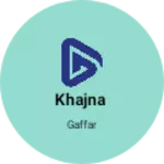 Business logo of Khajna