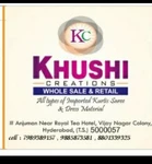 Business logo of Khushi creations