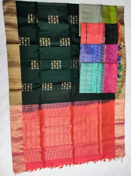 Post image Hand woven pure soft silk sarees at affordable prices with silk mark certified.
