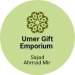 Business logo of Umer gift emporium