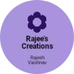 Business logo of Rajee's creations